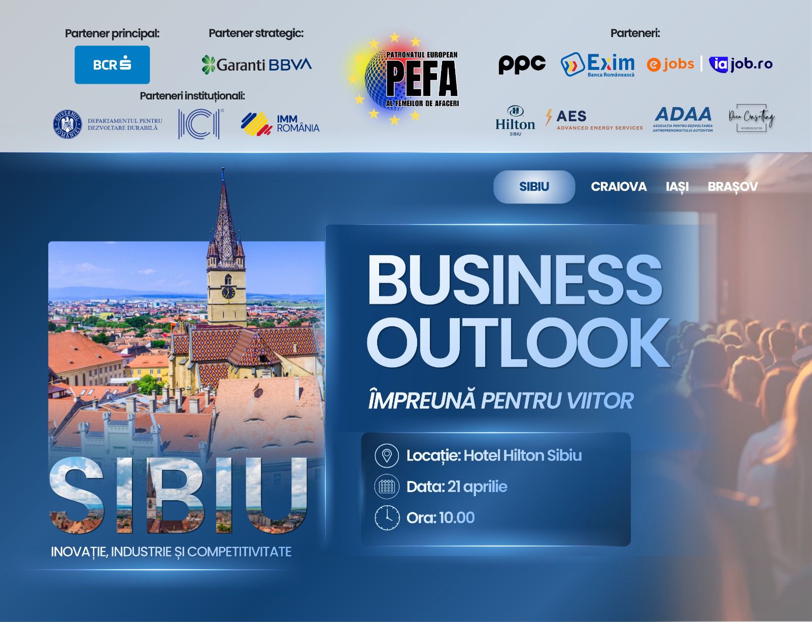 PEFA lansează Business Outlook 2026: Ce așteaptă economia României