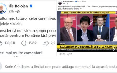 Bătălia pe Facebook: Bolojan liberal, Grindeanu cenzurează. Premierul domină!