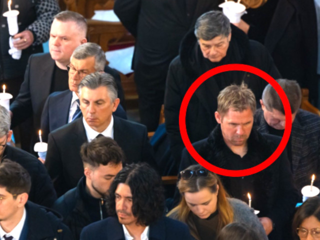 Apariție-șoc la înmormântarea lui Mircea Lucescu: Cine era „străinul”?