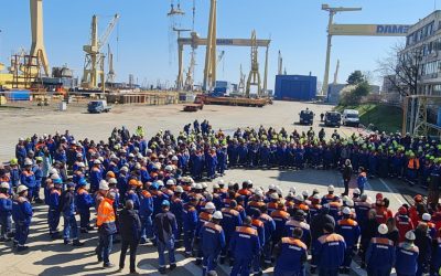 Ajutor de 5.000 de lei pentru angajații Șantierului Naval Mangalia: Când intră banii