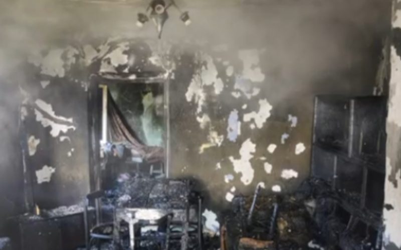 Femeie salvată de flăcări la Videle: Jandarm și polițist, eroi înainte de pompieri