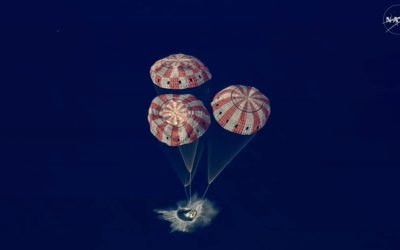 Orion, misiunea Artemis II, amerizează cu succes în Pacific după o călătorie istorică