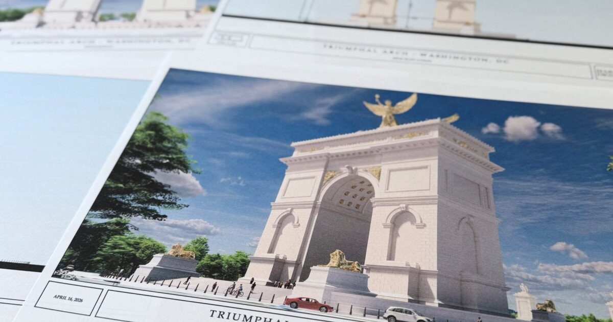Arc de triumf colosal marca Donald Trump: Washington în competiție cu Bucureștiul
