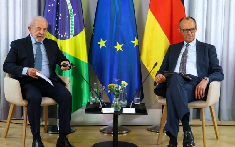 MERZ și LULA, săgeată la Trump: „UE și Mercosur, cooperare, nu unilateralism”