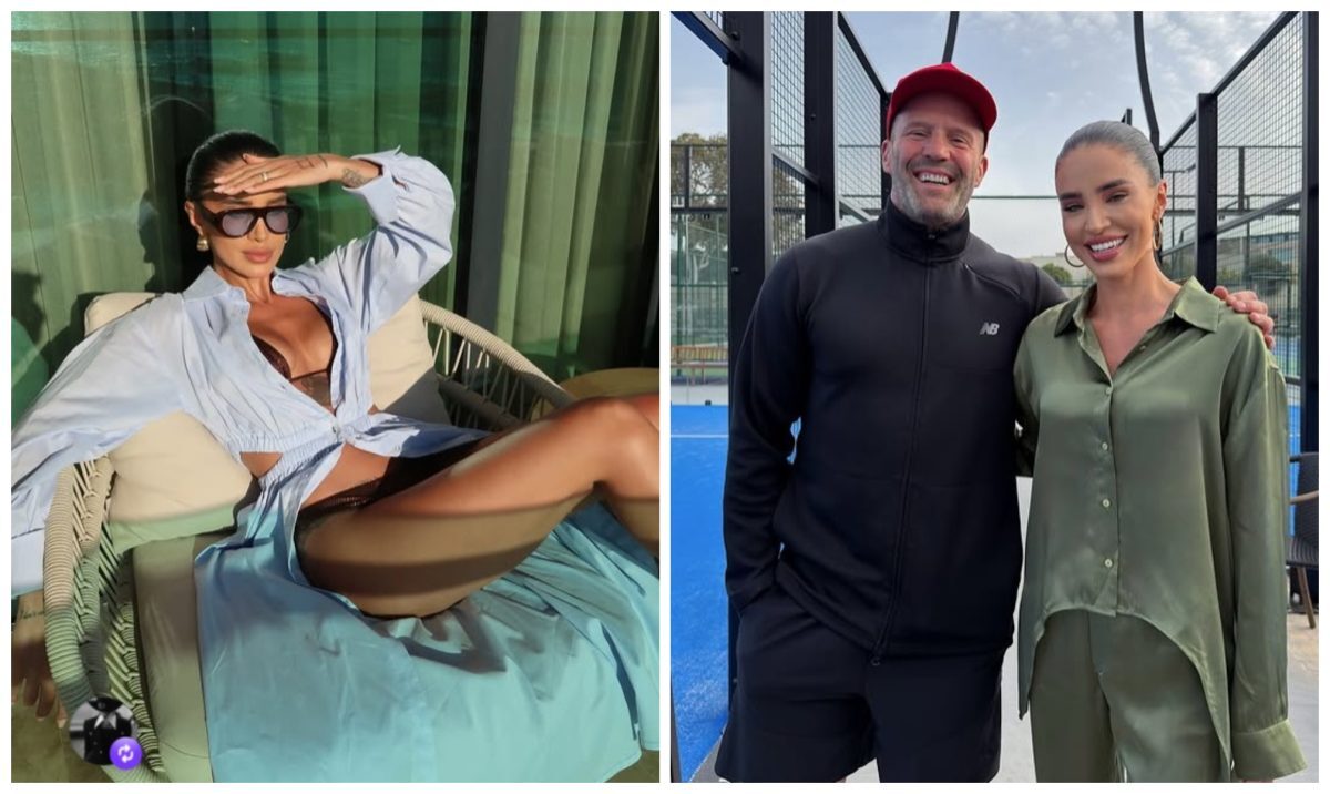 Adelina Pestrițu, poză de colecție cu Jason Statham: „Fără cuvinte”