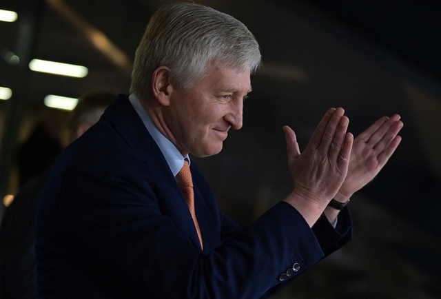 Miliardarul Rinat Ahmetov, patronul clubului Șahtior Donețk, a fost prezent la un meci al echipei ucrainene pentru prima dată în aproape 12 ani