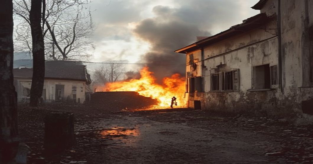 Incendiu devastator în Mureș: Un bărbat de 60 de ani, carbonizat într-o casă din Viișoara