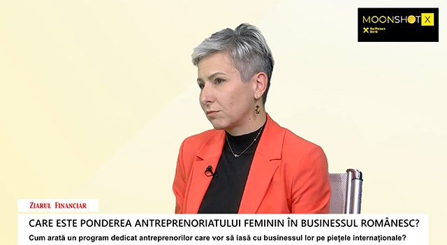 Alina Rus (Raiffeisen), Diana Mocanu (Printco) demonstrează: România, tărâm al inovației