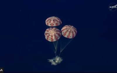 Orion a reușit: Capsula Artemis II, amerizare istorică în Pacific după drumul spre Lună!