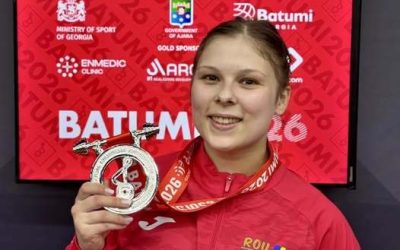 Andreea Cotruța, argint la CE de Haltere, smuls: România, pe podium în Georgia