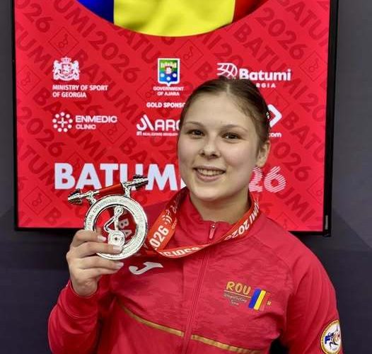 Andreea Cotruța, argint la CE de Haltere, smuls: România, pe podium în Georgia