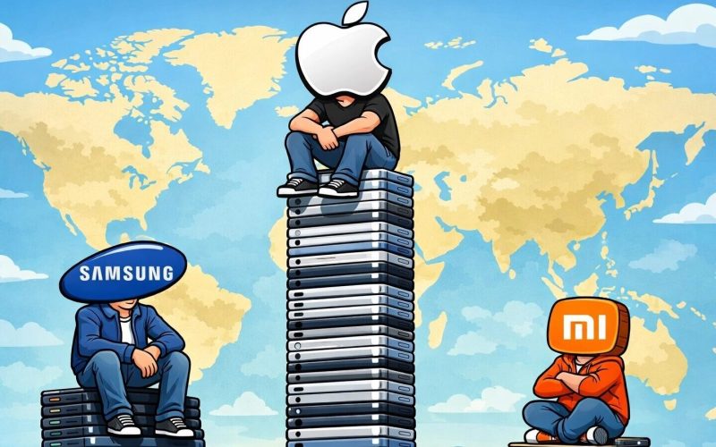Apple, rege pe piața smartphone-urilor: Câștigă bătălia cu Samsung și Huawei