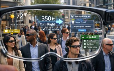 Ochelarii AR, revoluție accelerată: AI și tehnologie, un salt uriaș!