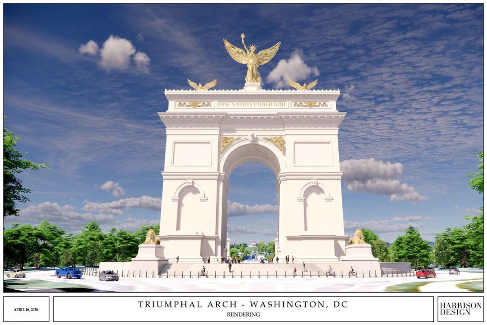 Trump promite un Arc de Triumf uriaș: „Cel mai frumos din lume”