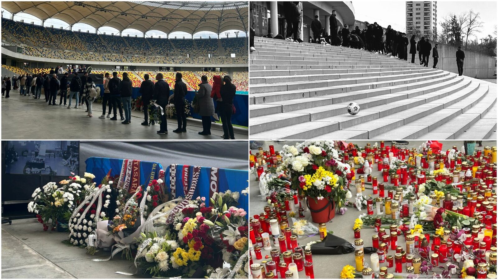 Mii de fani i-au dedicat lui Mircea Lucescu un omagiu emoționant pe Arena Națională