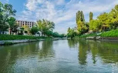 Bega, oglinda Timișoarei: Un proiect artistic surprinde relația oraș-natură