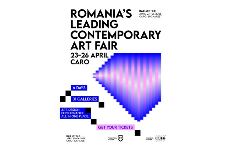CARO și RAD ART FAIR, parteneriat inedit pentru susținerea artei