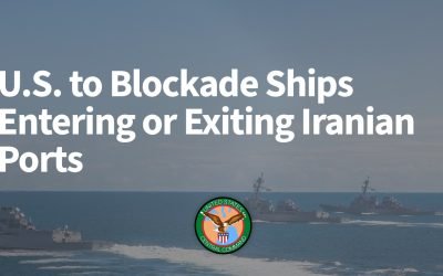 Armata SUA începe luni blocada porturilor iraniene