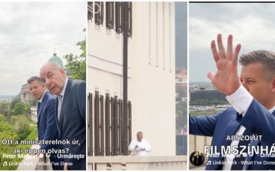 Magyar, FILMAT în palatul prezidențial: Când l-a zărit pe Viktor Orban