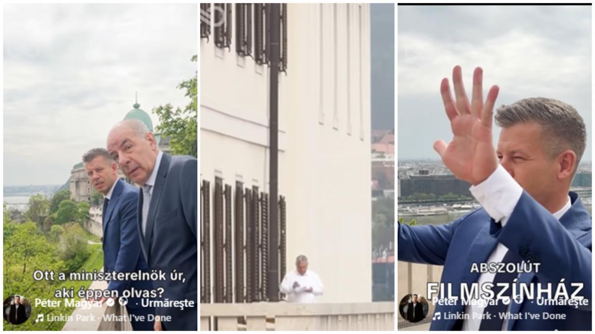 Magyar, FILMAT în palatul prezidențial: Când l-a zărit pe Viktor Orban