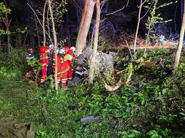 Accident cumplit de Paște pe DN1: Doi tineri au murit după răsturnare