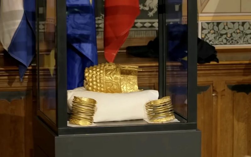 România recuperează Coiful de la Cotofenești: Un tezaur, înapoi acasă