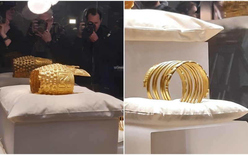 Coiful de la Coțofenești și brățări dacice, expuse la MNIR. Directorul, despre siguranță