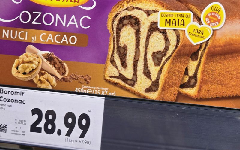 Cozonac Kaufland: Ce ingrediente ascunde eticheta. Avertisment pentru consumatori