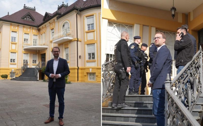 Fritz, cu jandarmi, la vila clanului Momiță: Imobilul revine Timișoarei