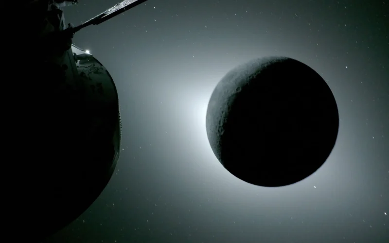 GoPro Hero4 a văzut eclipsa solară din spațiu: Artemis II, captură spectaculoasă