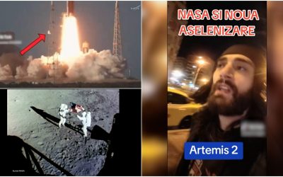 Pământul plat și AI: Cum a deturnat conspirația online misiunea Artemis 2