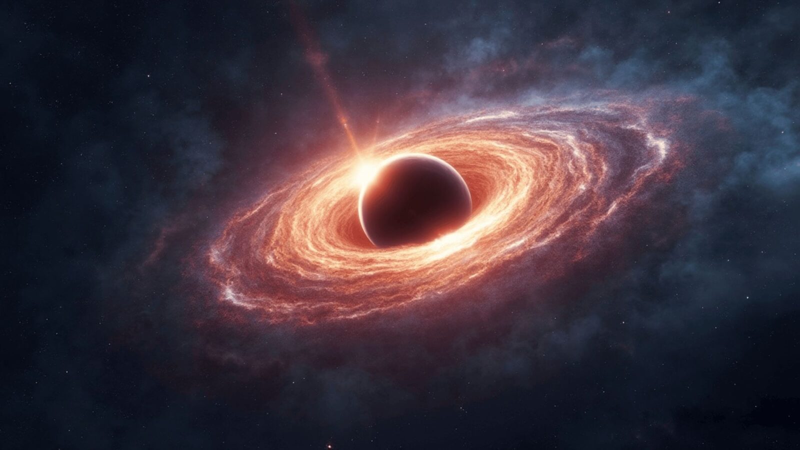O gaură neagră s-a trezit: Erupție cosmică după 100 de milioane de ani!