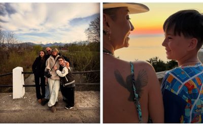 Giulia Anghelescu, imagini emoționante cu fiul Mika, la 11 ani!