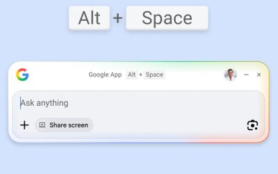 Google aduce Search și AI pe Windows: Revoluție pentru utilizatori