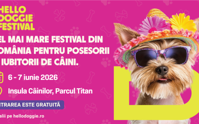 Hello Doggie Festival revine în Parcul București, în iunie