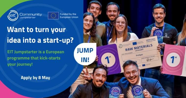 EIT Jumpstarter caută startup-uri early-stage în România: 240.000€ finanțare
