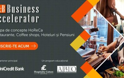 Business-uri HoReCa, turbulențe în profit: Programul F&B Accelerator vine în ajutor