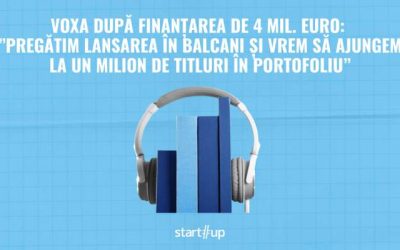 VOXA țintește Balcanii după finanțare de 4 mil euro: Un milion de titluri în portofoliu