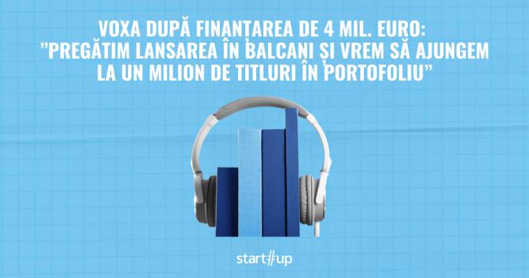 VOXA țintește Balcanii după finanțare de 4 mil euro: Un milion de titluri în portofoliu
