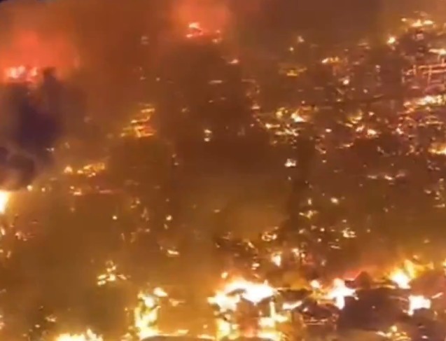 Incendiu devastator în Sabah, Malaezia: 200 de case scrum, sute de oameni, strămuțați