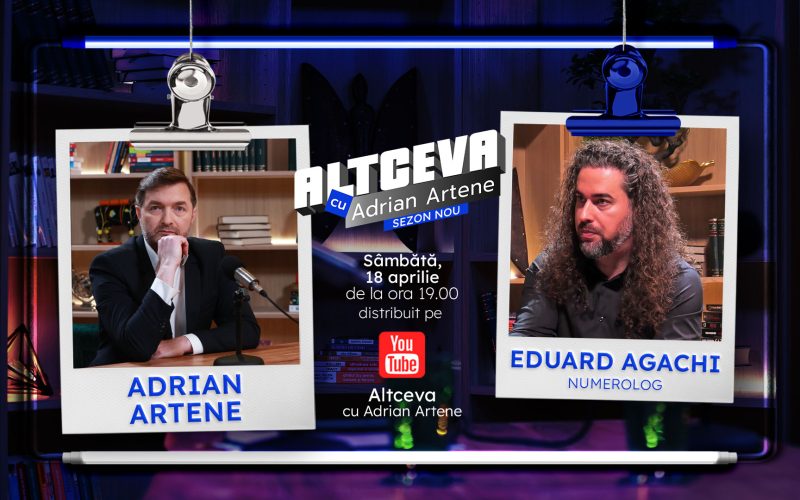 Numerologul Eduard Agachi dezvăluie secretul cifrei destinului la „Altceva cu Adrian Artene”