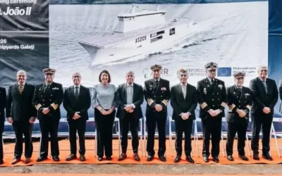 România, pionier în război: Prima navă europeană pentru drone, lansată la apă