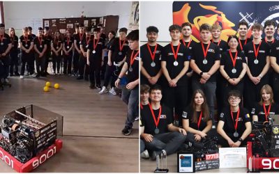 Delta Force Arad, campioană mondială la robotică, caută finanțare pentru SUA