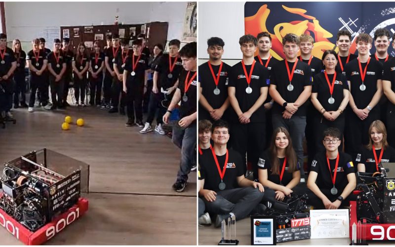 Delta Force Arad, campioană mondială la robotică, caută finanțare pentru SUA