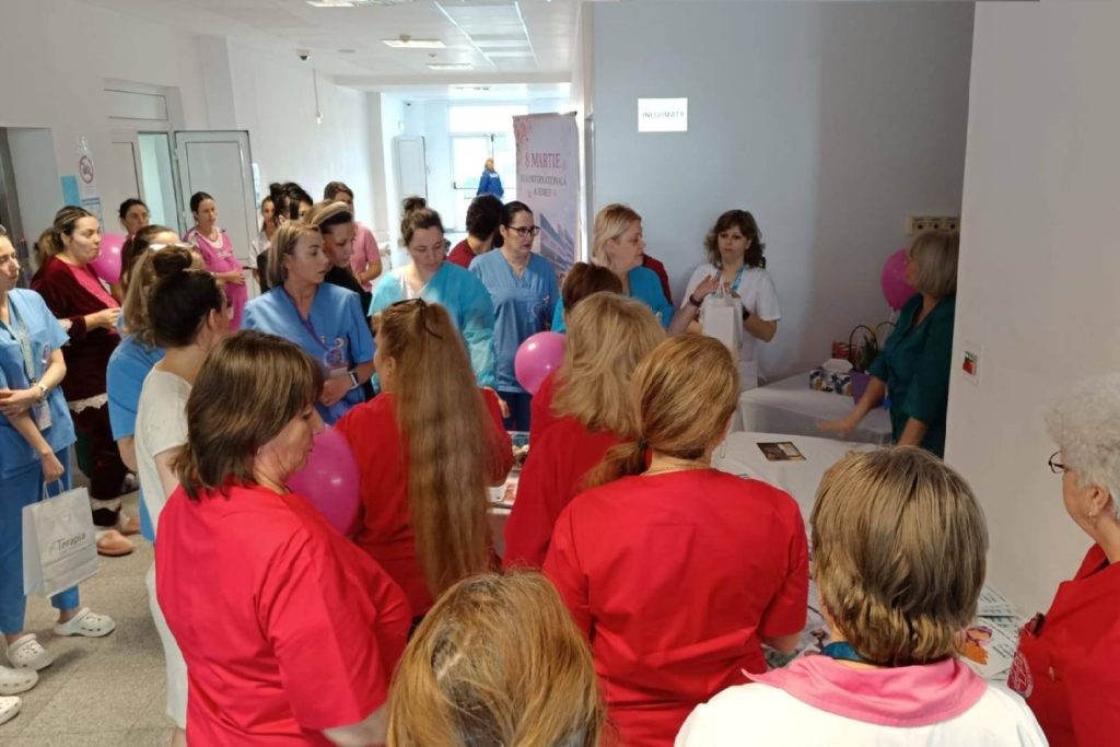 La maternitatea buZău, ziua femeii: Delicatețe, grijă și-un omagiu