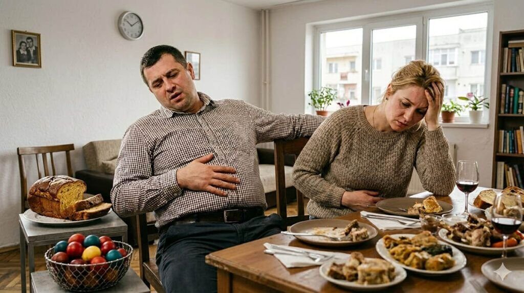 De ce te simți groaznic după Paște? Combinațiile-șoc ce distrug digestia!