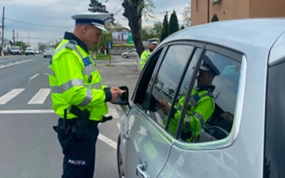 Aproape 750 de permise reținute de poliție în weekend: Amenzi usturătoare