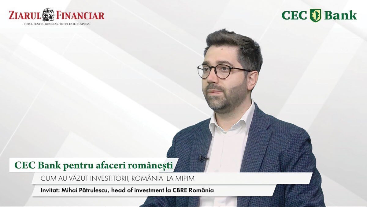 CEC Bank, ancora afacerilor românești la Cannes: România, vedeta investițiilor imobiliare