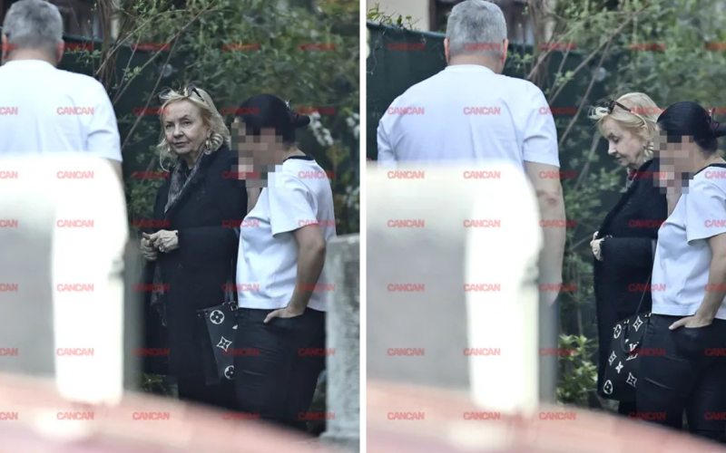 Neli Lucescu, prima apariție după parastasul lui Mircea: Cum a fost fotografiată