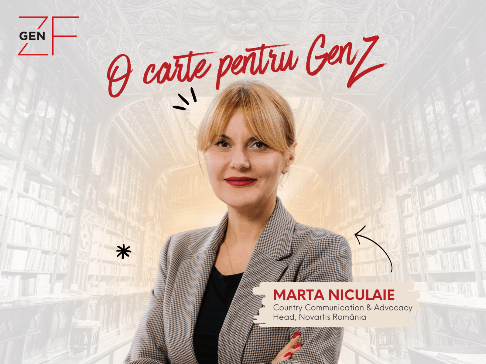 Marta Niculaie (Novartis) dezvăluie cartea care i-a schimbat viața